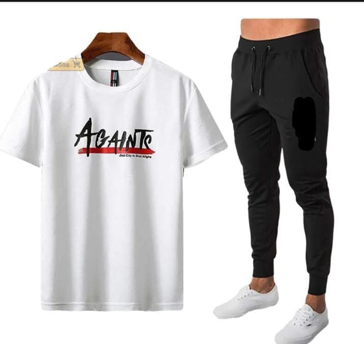 Men's Cotton Printed Track Suit - Image 2